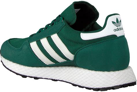 adidas schuhe forest green|Adidas green leather shoes.